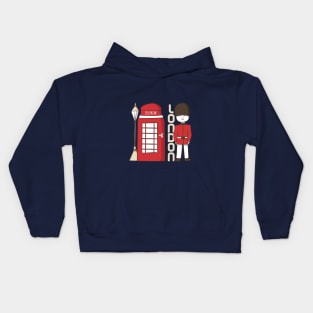 London Souvenir Gift Kids Hoodie